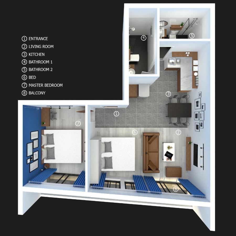 123 Apartment In Bui Vien Street, District 1 Ho Chi Minh-Byen Eksteriør billede